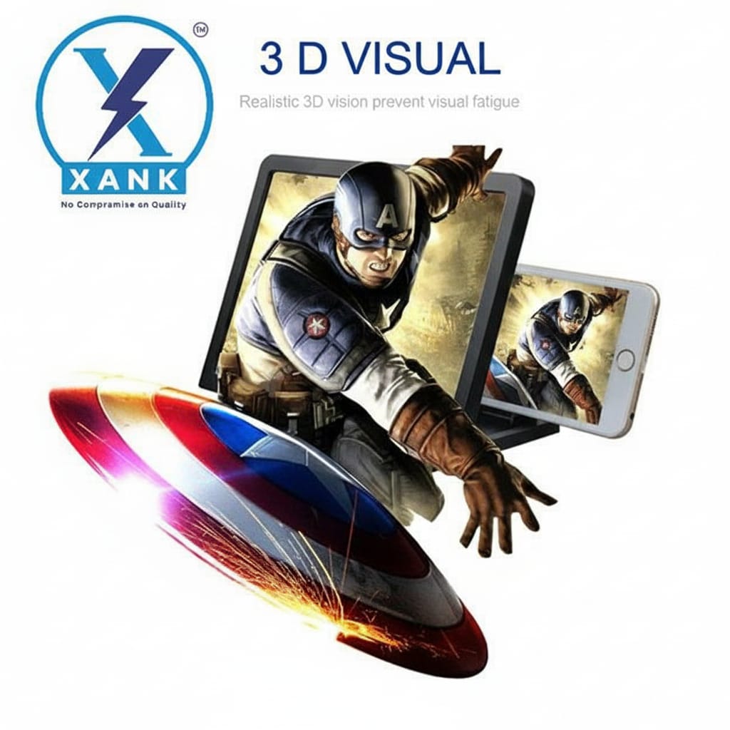 XANK 7 inch Plastic Screen Expander Phone F3