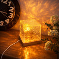 Rotating Water Ripple Night Light Aura Lamp